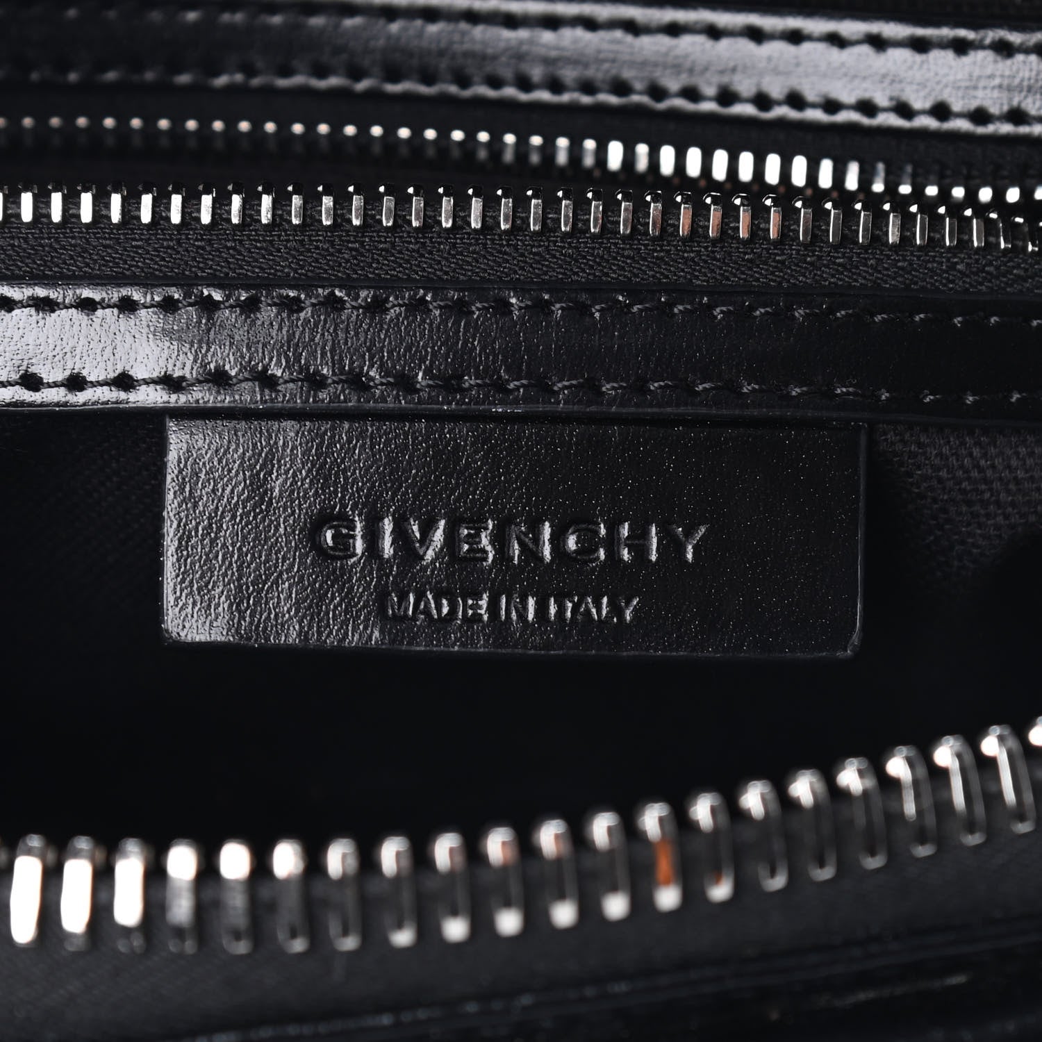 Givenchy Shiny Lord Calfskin Small Antigona Black 6 of 10