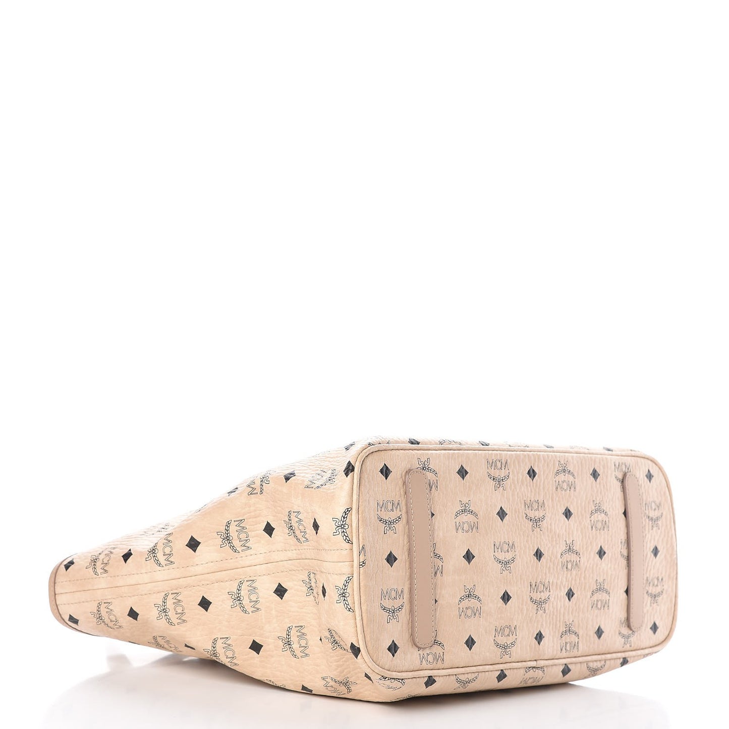 Visetos Medium Anya Shopping Tote Beige
