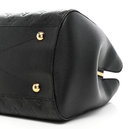 Louis Vuitton Empreinte Montaigne GM Black 9 of 10