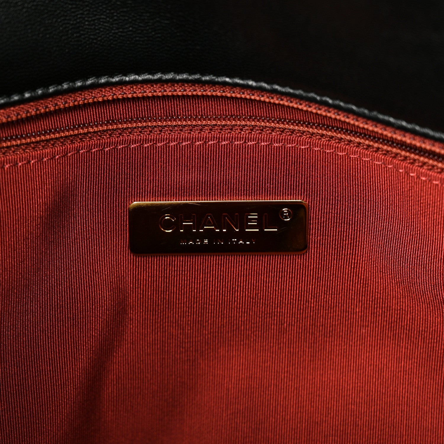 Chanel Lambskin Quilted Maxi Chanel 19 Flap Black 6 of 10