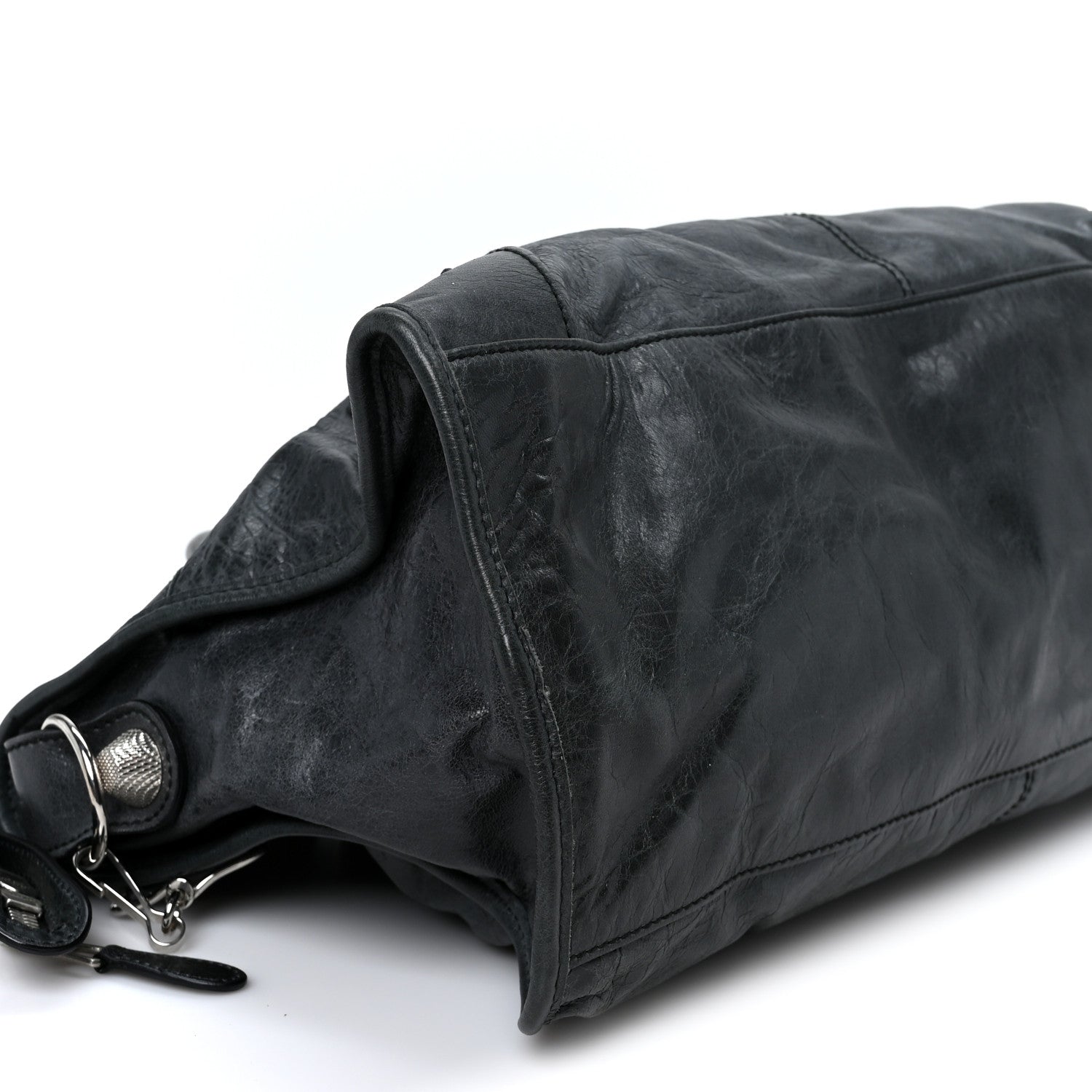 Balenciaga Agneau Giant 21 Silver Hardware Part Time Black 9 of 10
