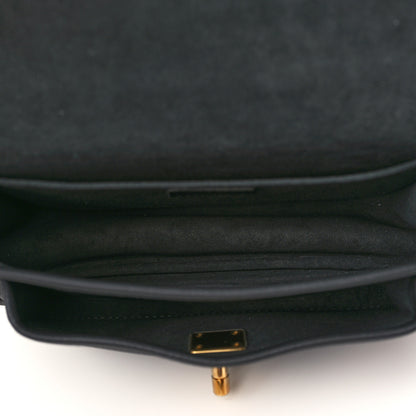Louis Vuitton Grained Calfskin Lockme Chain Bag PM Black 5 of 8