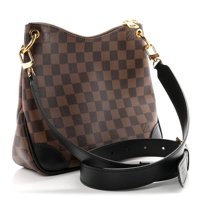 Louis Vuitton Damier Ebene Odeon PM Black 3 of 10