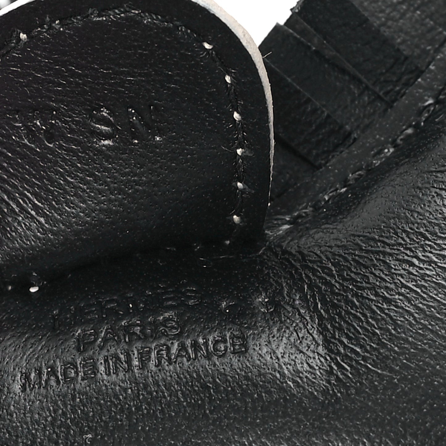 Milo Lambskin Matte Niloticus Crocodile Himalaya Touch Grigri Rodeo Horse Bag Charm PM Black White