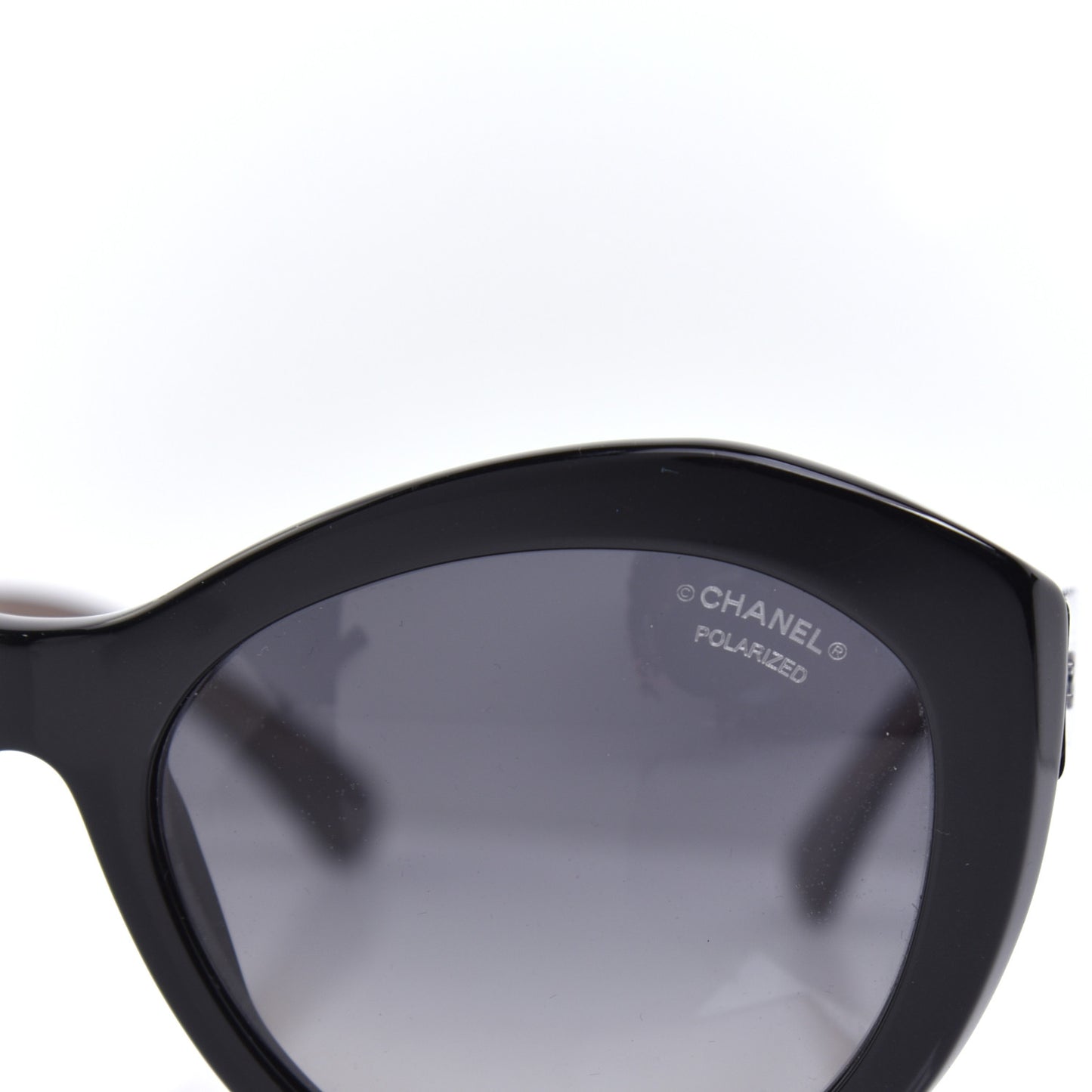 Acetate Lace Effect Sunglasses 5294 Black