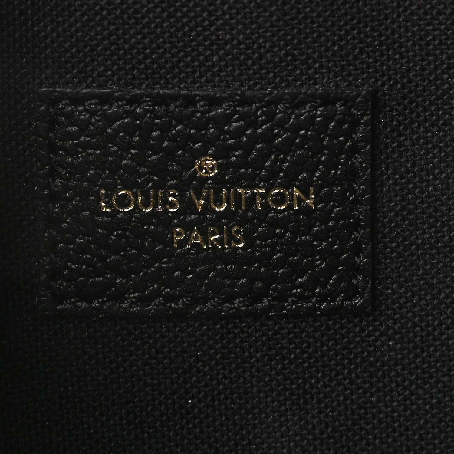Louis Vuitton Empreinte Pochette Felicie Chain Wallet Black 9 of 10
