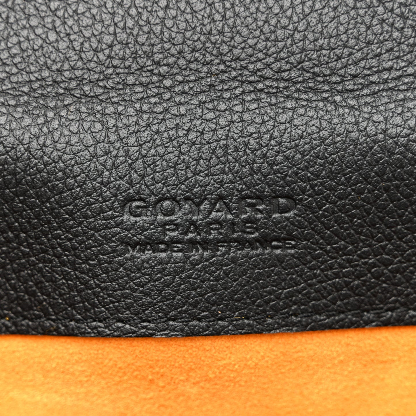 Goyardine Alexandre III Bag Black