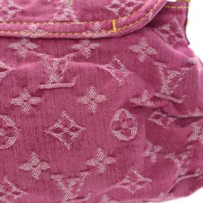 Louis Vuitton Monogram Denim Mini Pleaty Fuchsia 9 of 11