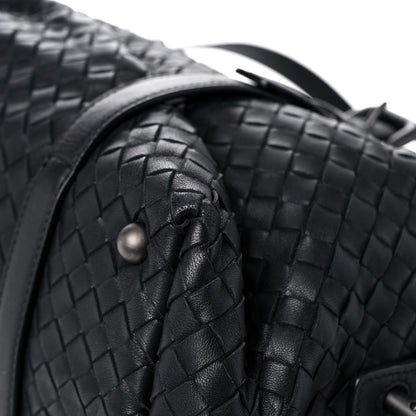 Bottega Veneta Nappa Intrecciato Montaigne Rings Satchel Black 11 of 21