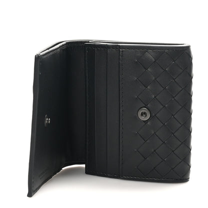Bottega Veneta Nappa Intrecciato Bi-Fold Wallet Black 5 of 8