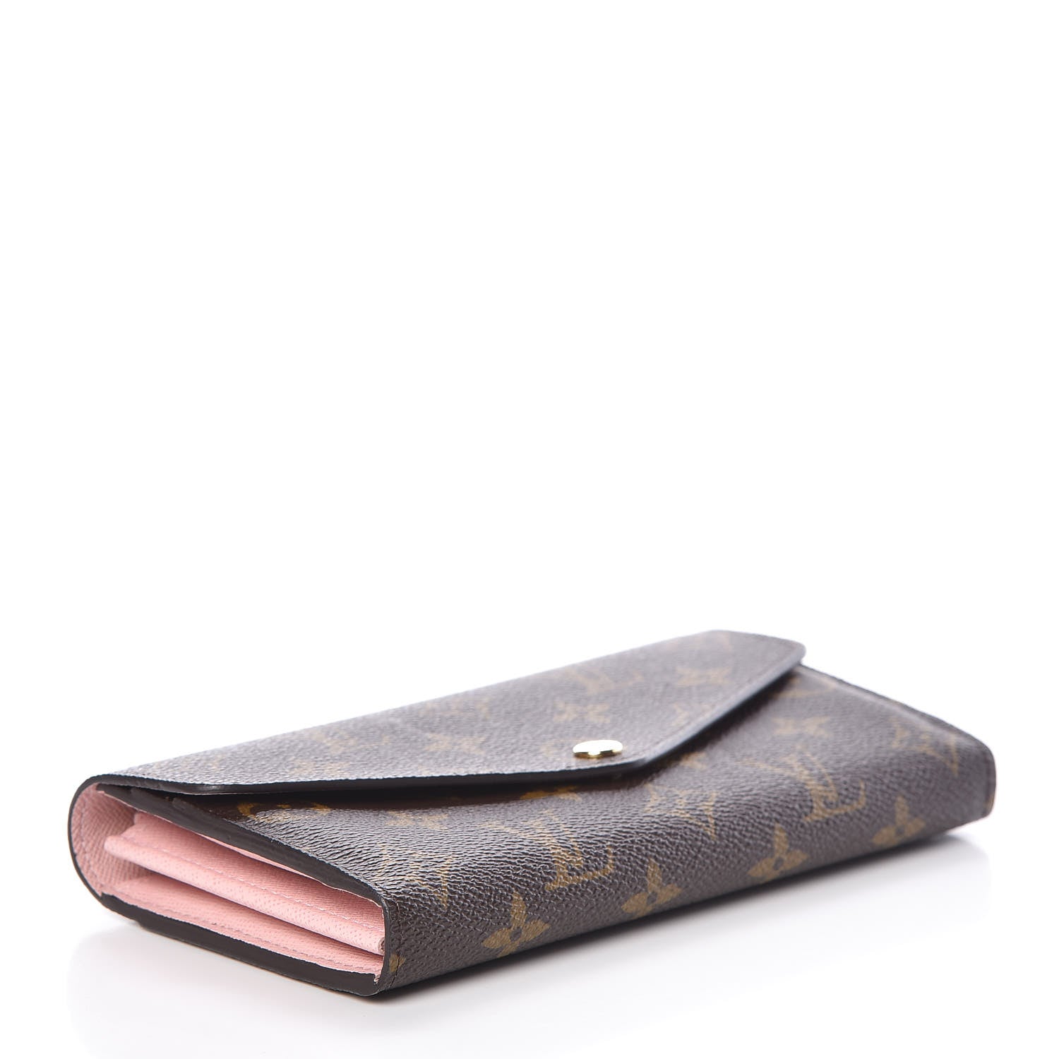 Louis Vuitton Monogram Sarah Wallet NM Rose Ballerine 4 of 7