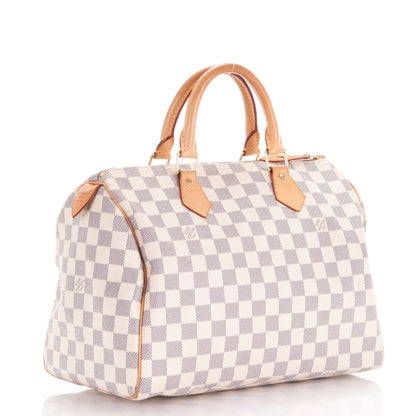 Louis Vuitton Damier Azur Speedy 30 3 of 7