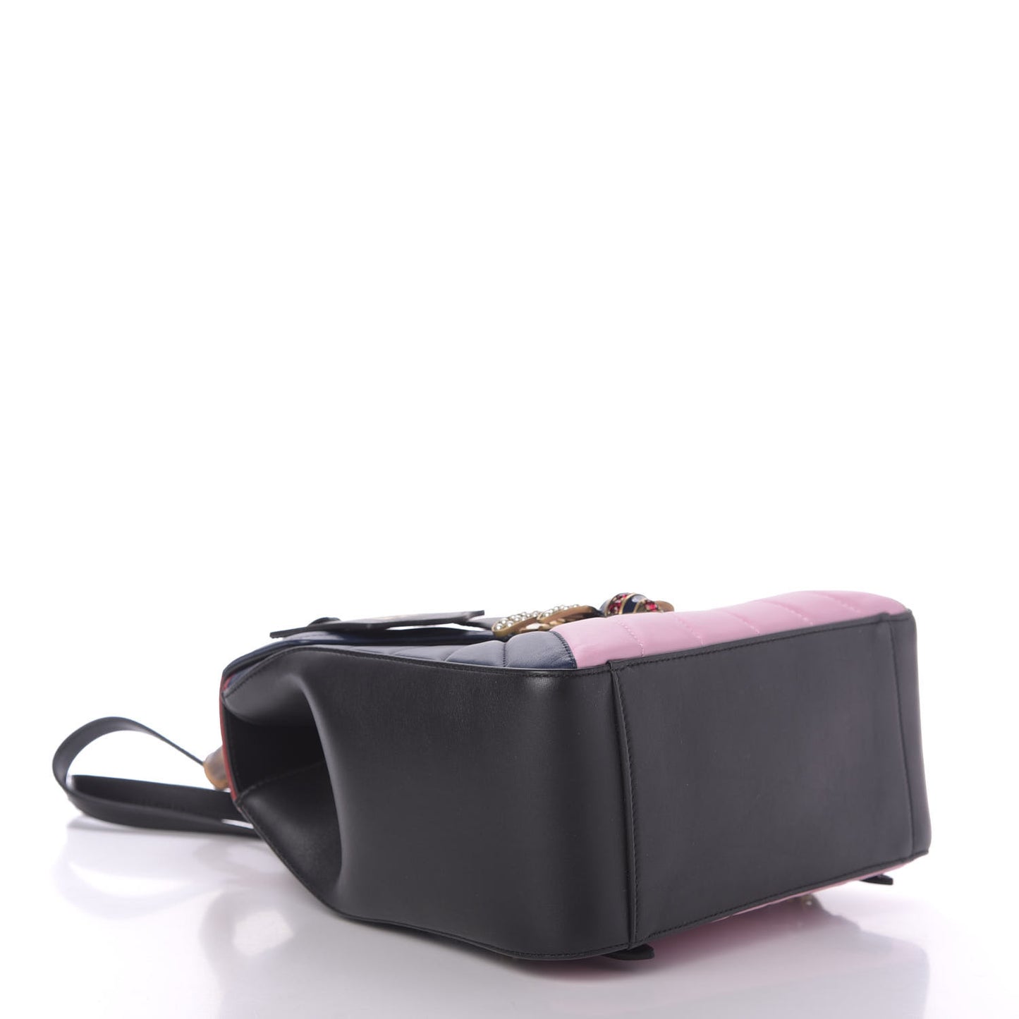 Calfskin Bamboo Trapuntata Queen Margaret Backpack Blue Agata Hibiscus Red Mystic White Sugar Pink
