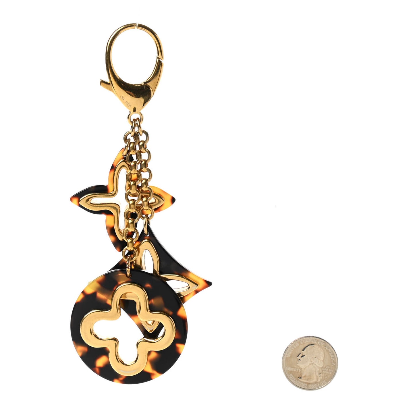 Insolence Bag Charm Ecaille