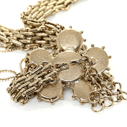 Chanel Crystal Gripoix Poured Glass Chain Belt Gold Multicolor 3 of 5