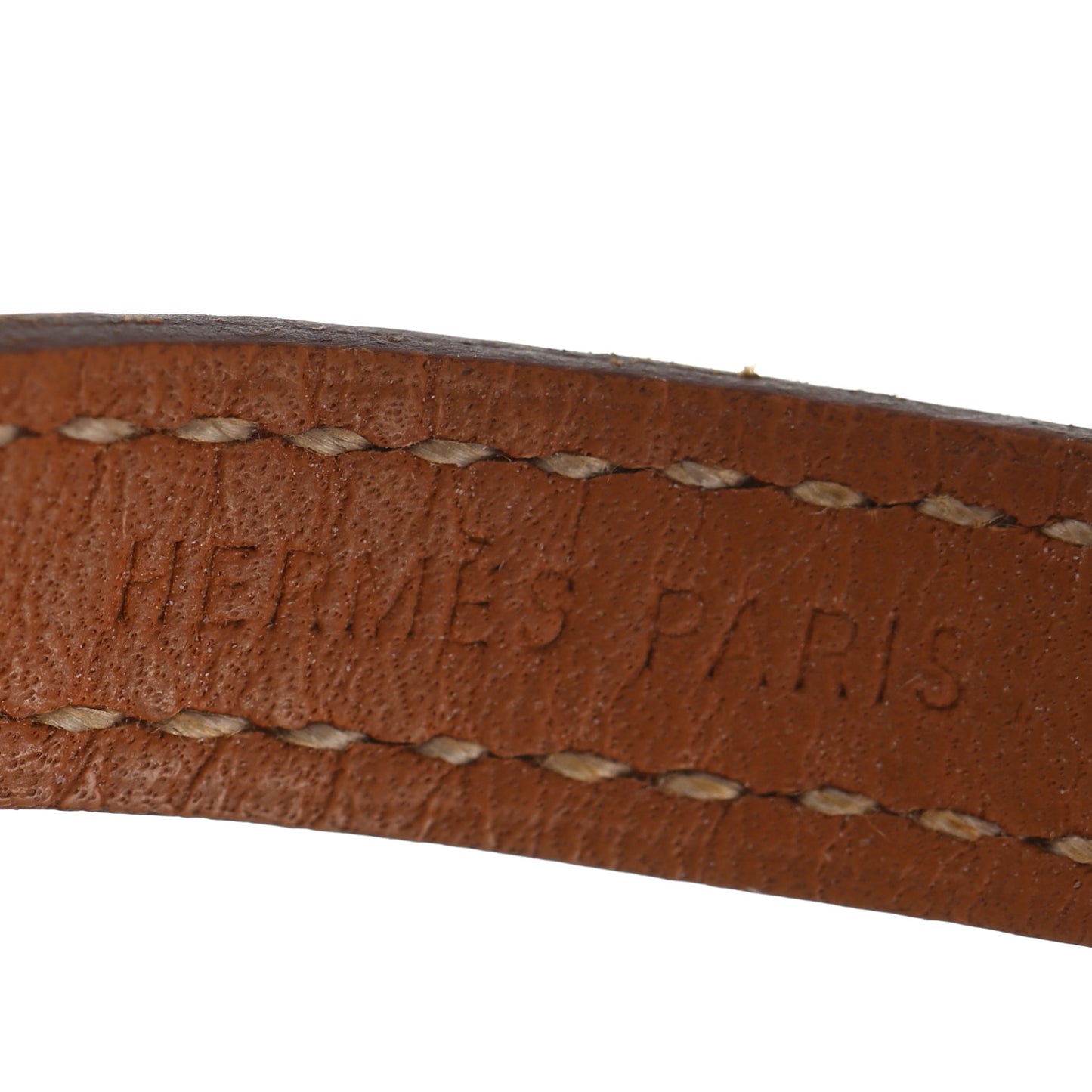 Epsom Cab Double Tour Bracelet XS Terre Battue