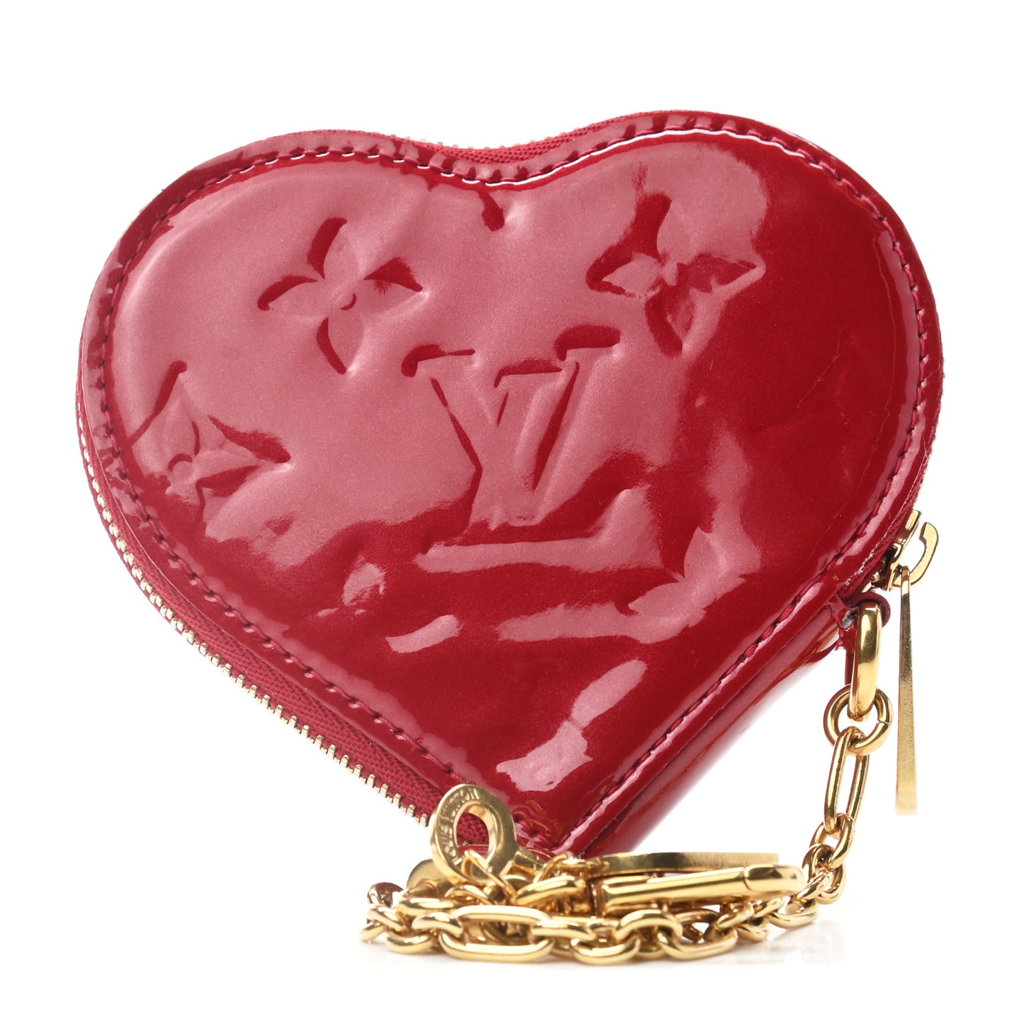 Vernis Coeur Heart Coin Purse Pomme D'Amour