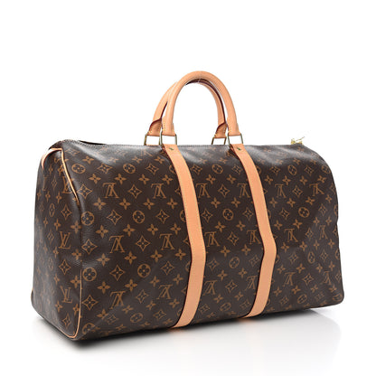 Louis Vuitton Monogram Keepall 50 2 of 9