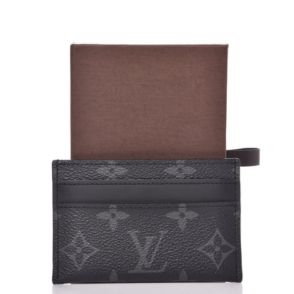 Louis Vuitton Monogram Eclipse Porte-Cartes Double Card Holder 8 of 8