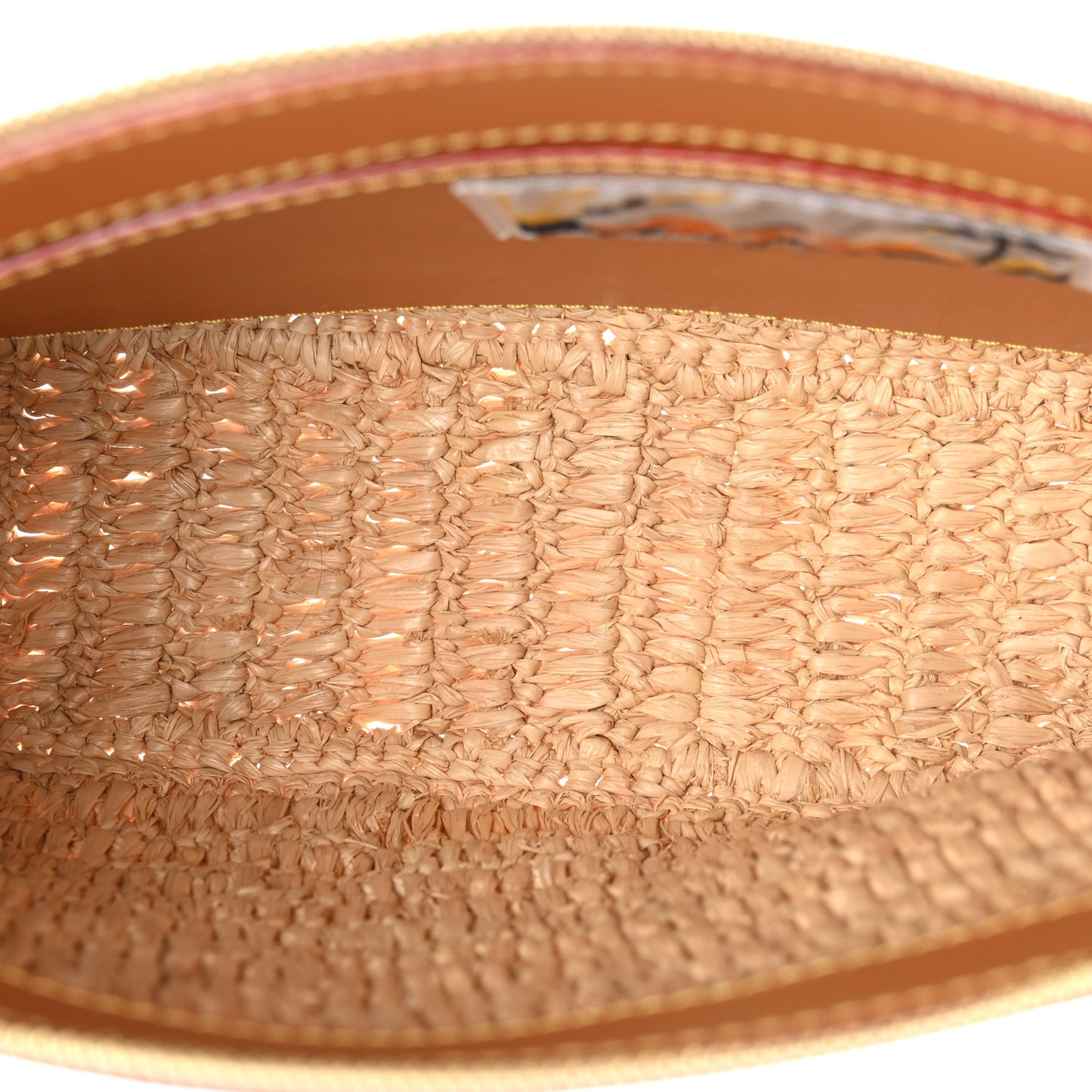 Raffia Pochette Voyage Souple Natural Beige