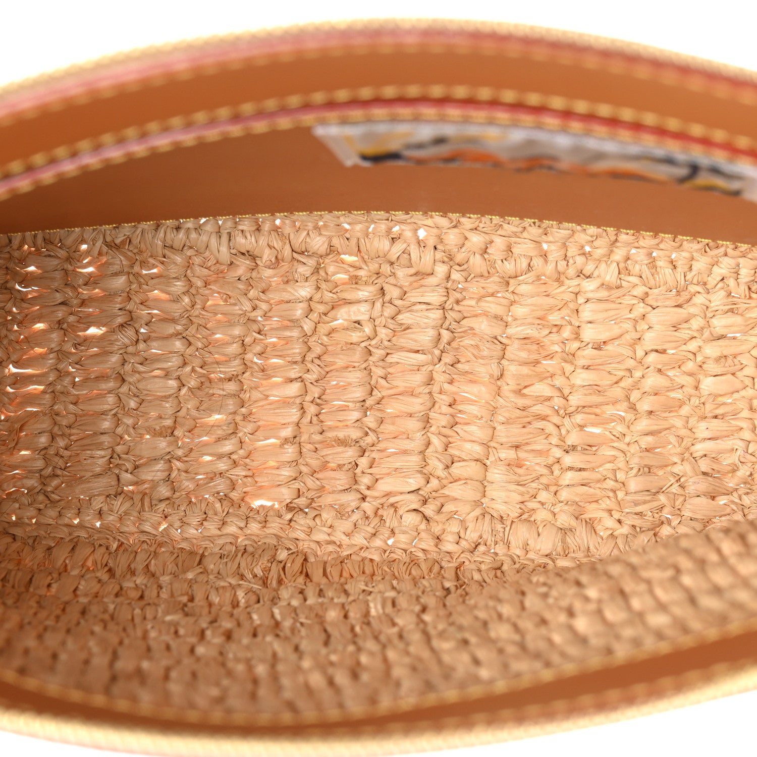 Louis Vuitton Raffia Pochette Voyage Souple Natural Beige 5 of 10
