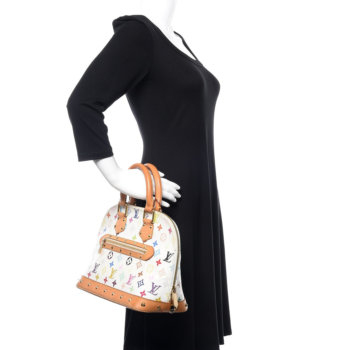 Monogram Multicolor Alma White