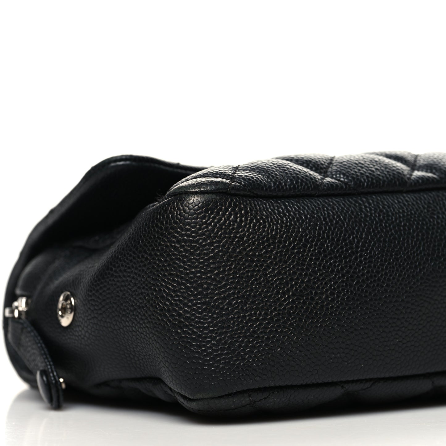 Caviar Quilted Jumbo Easy Flap Black