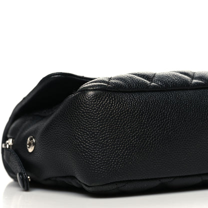 Chanel Caviar Quilted Jumbo Easy Flap Black 10 of 12