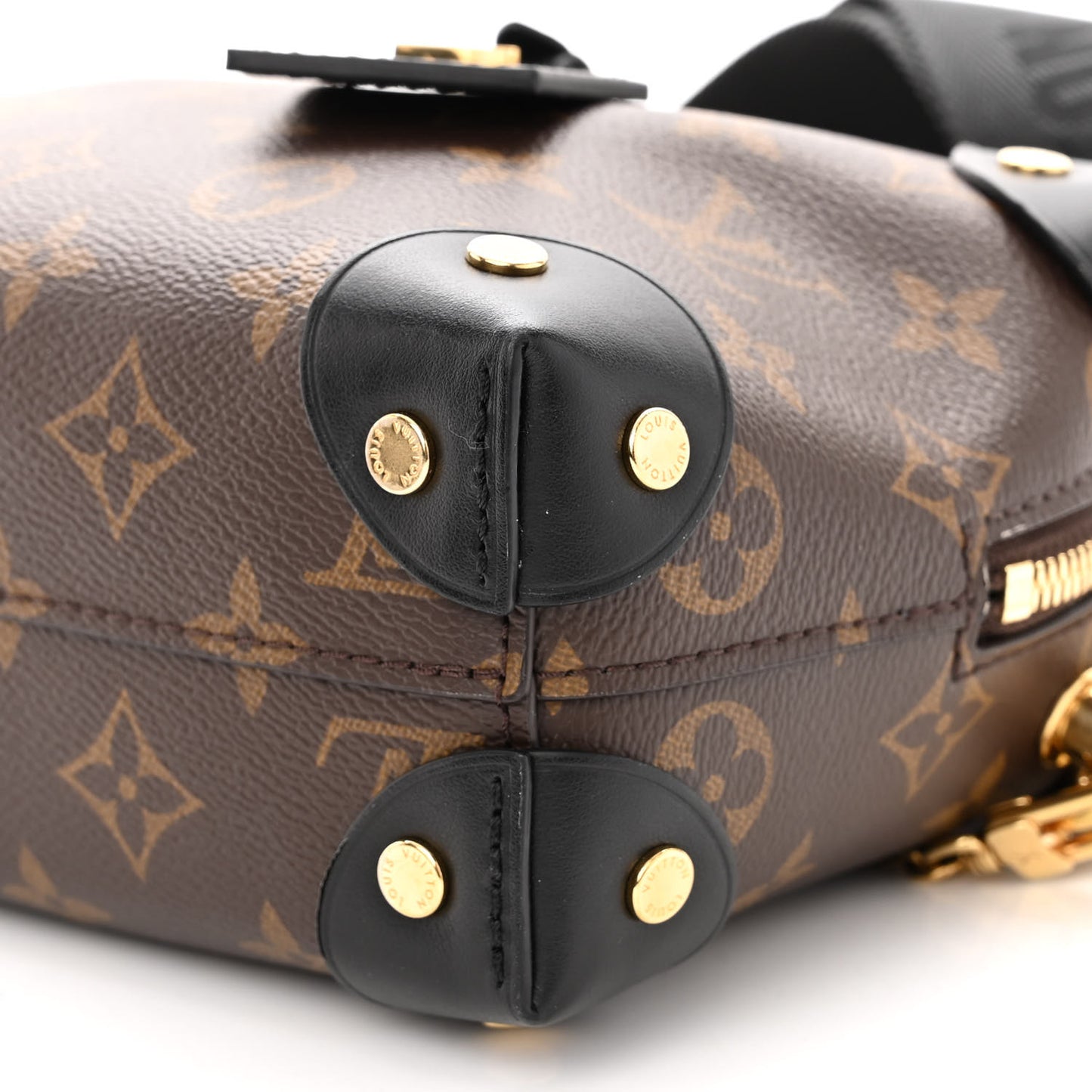 Monogram Petite Malle Souple Black