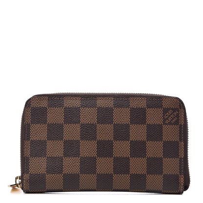 Louis Vuitton Damier Ebene Compact Zippy Wallet 1 of 8
