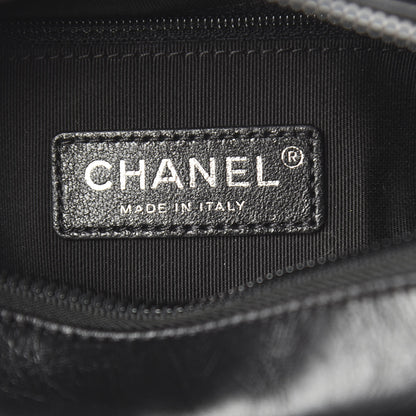 Chanel Aged Calfskin Quilted Small Gabrielle Hobo So Black 7 of 12
