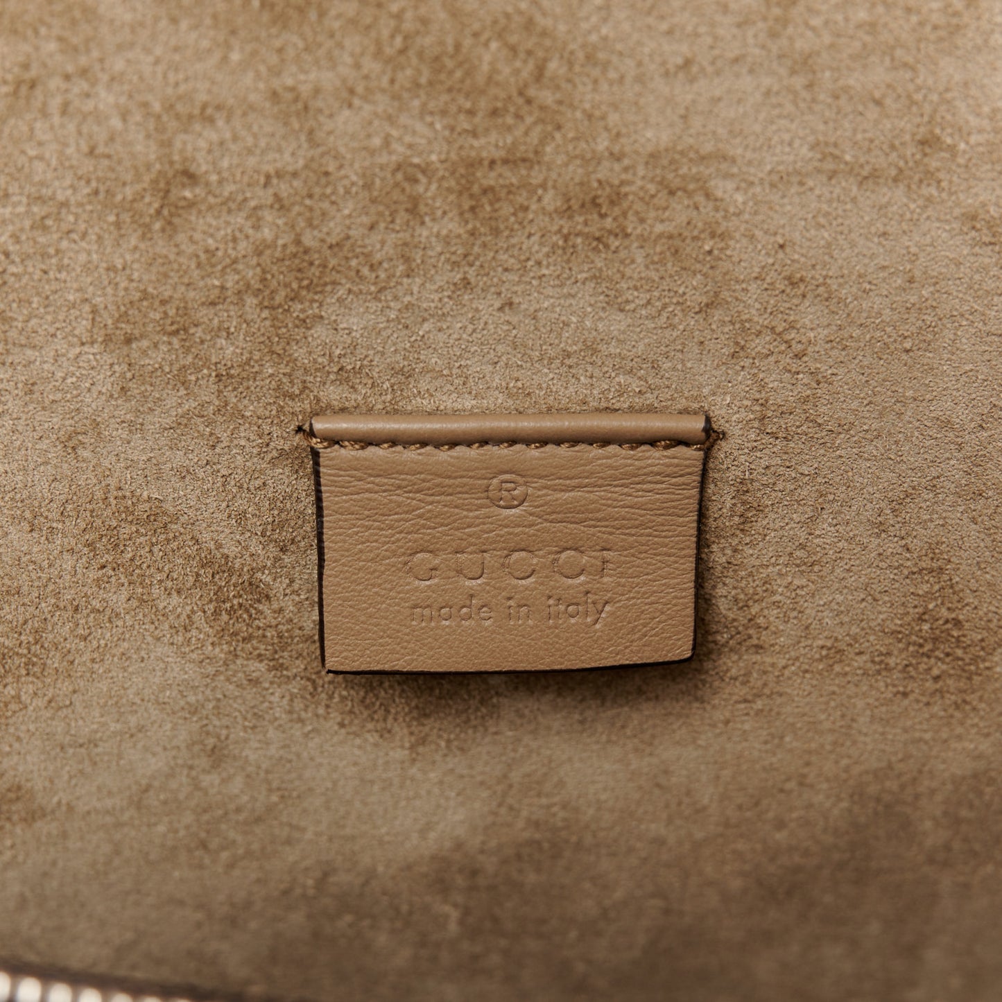 GG Supreme Monogram Medium Dionysus Shoulder Bag Taupe
