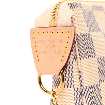 Louis Vuitton Damier Azur Mini Pochette Accessories 6 of 7