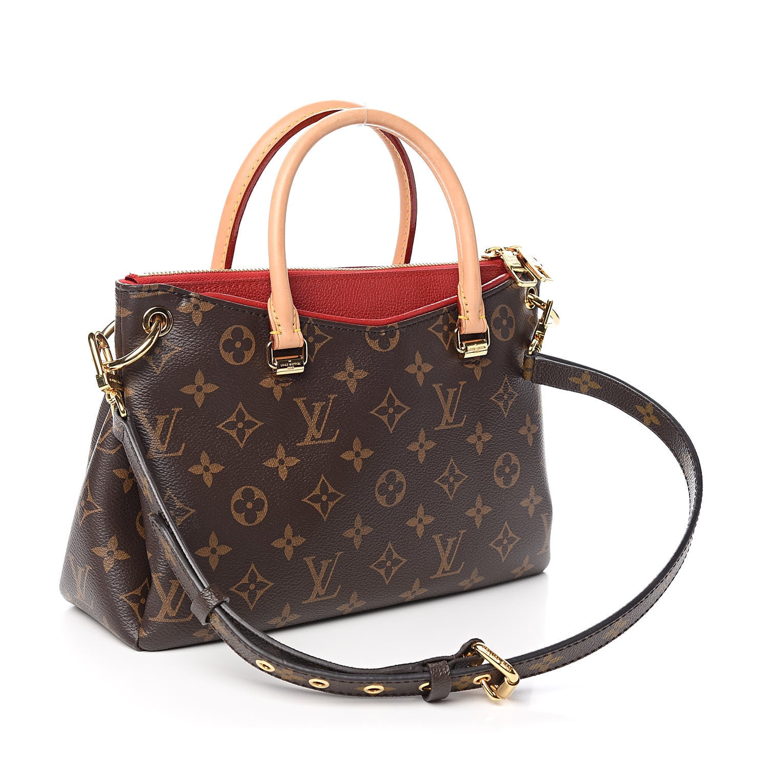 Louis Vuitton Monogram Pallas BB Cherry 3 of 10
