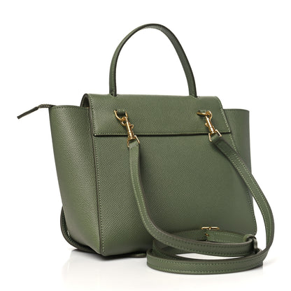 Celine Grained Calfskin Nano Belt Bag Light Khaki 4 of 11