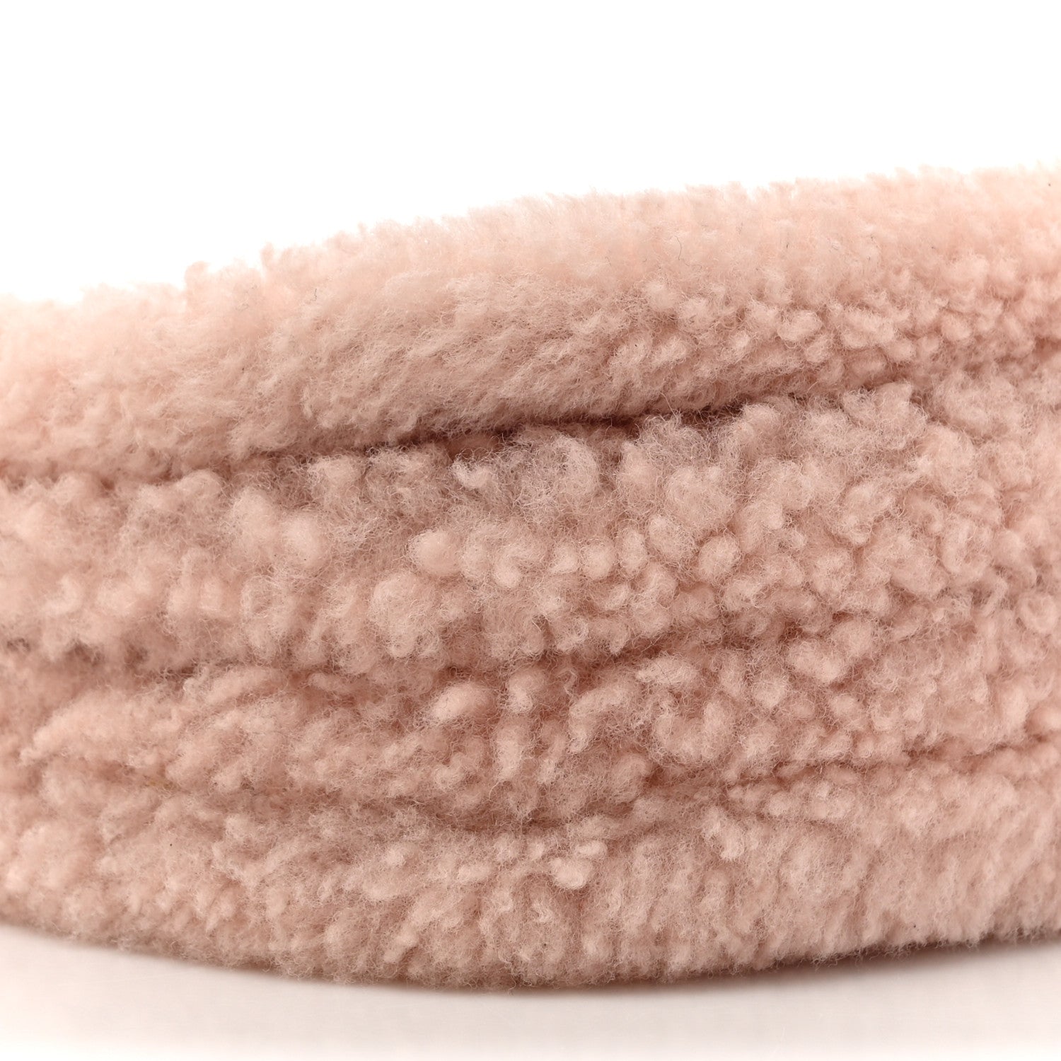 Loro Piana Calfskin Shearling Milky Way Odessa Shoulder Bag Pink 11 of 15