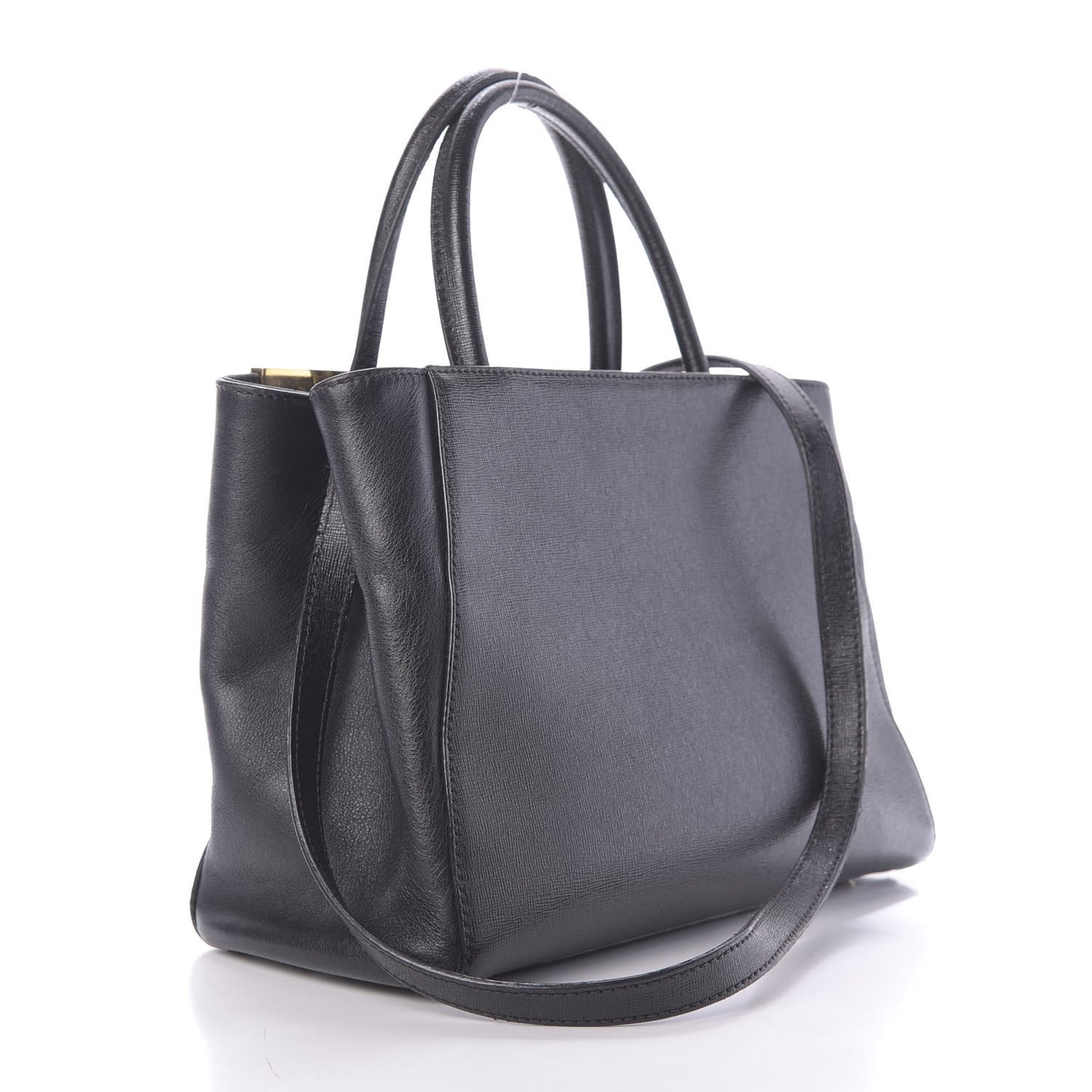 Vitello Elite Petite 2Jours Tote Black