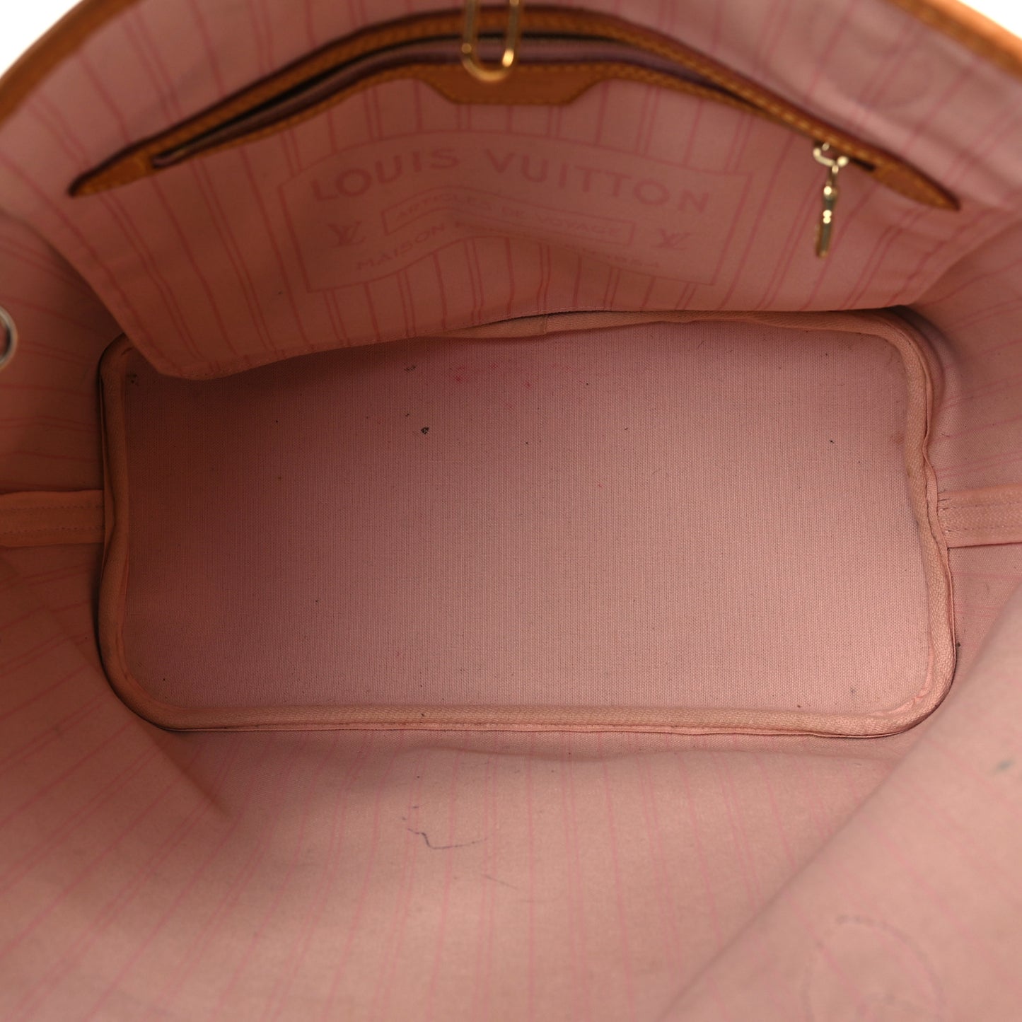 Damier Azur Neo Neverfull MM Rose Ballerine
