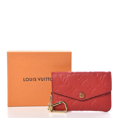 Louis Vuitton Empreinte Key Pouch Cherry 8 of 8