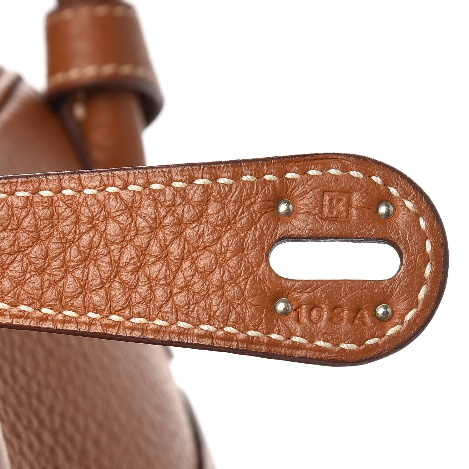 Hermes Taurillon Clemence Lindy 30 Gold 7 of 8