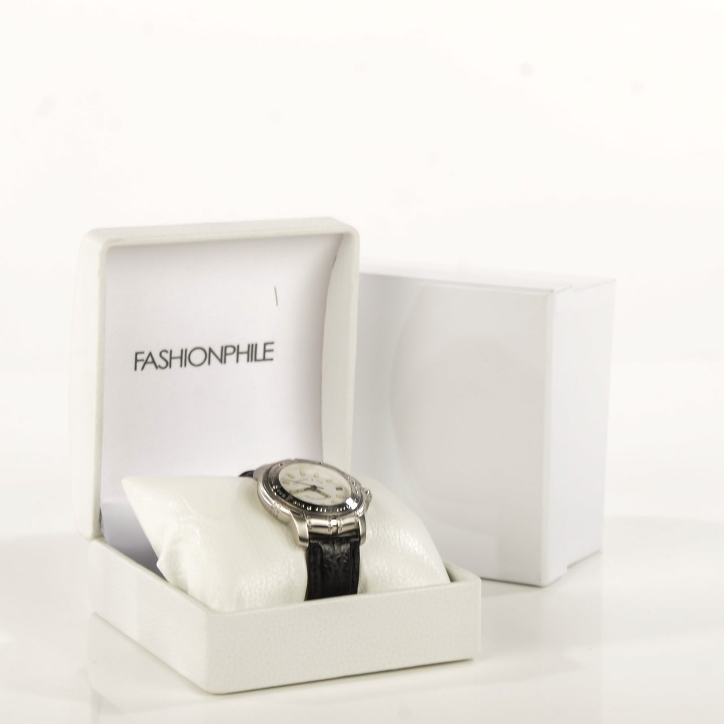 Stainless Steel Calfskin 40mm Streamerica Quartz Watch