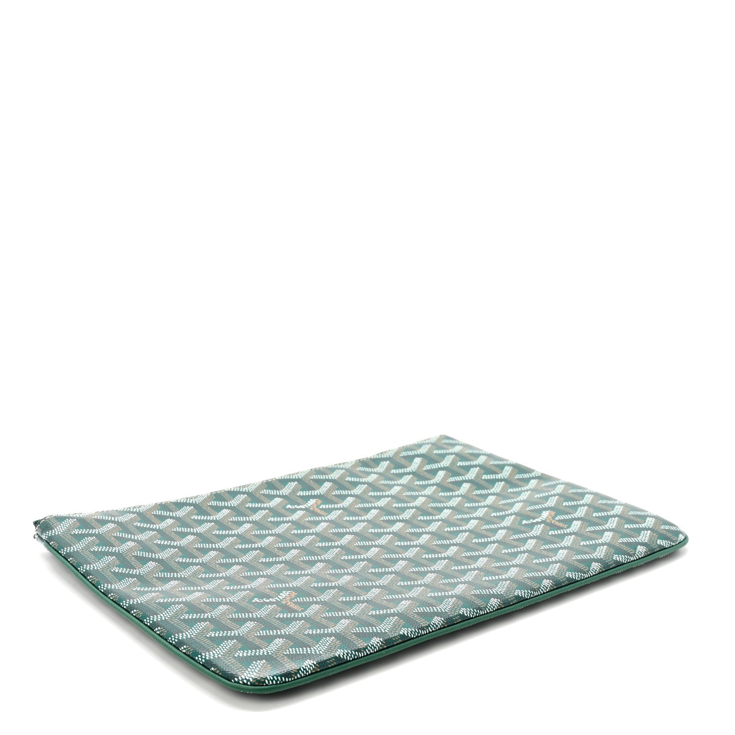 Goyard Goyardine Senat Pochette MM Green 4 of 7