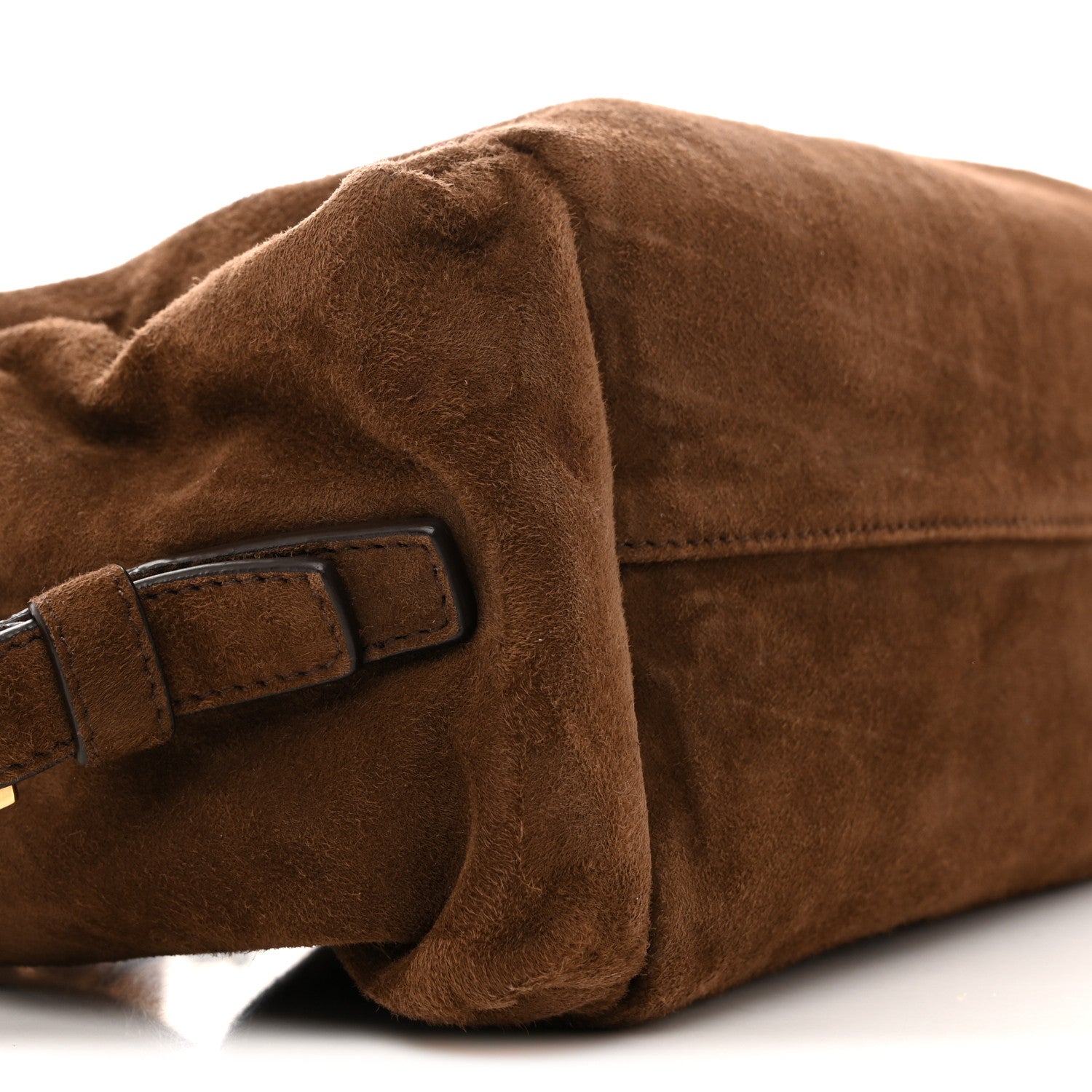 Prada Suede Large Explore Shoulder Bag Cocoa Brown 16 of 23