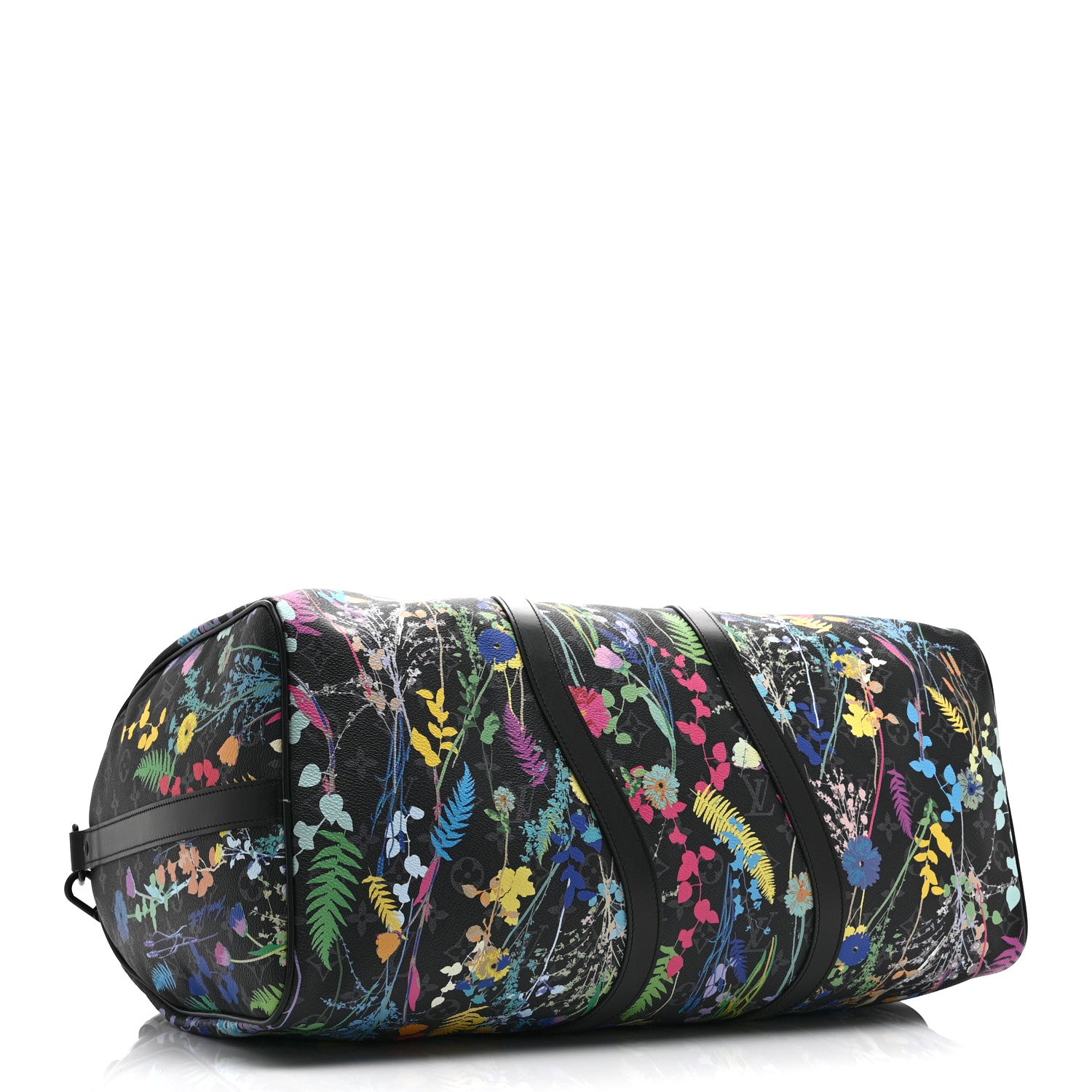 Louis Vuitton Monogram Eclipse Folia Keepall Bandouliere 50 3 of 9