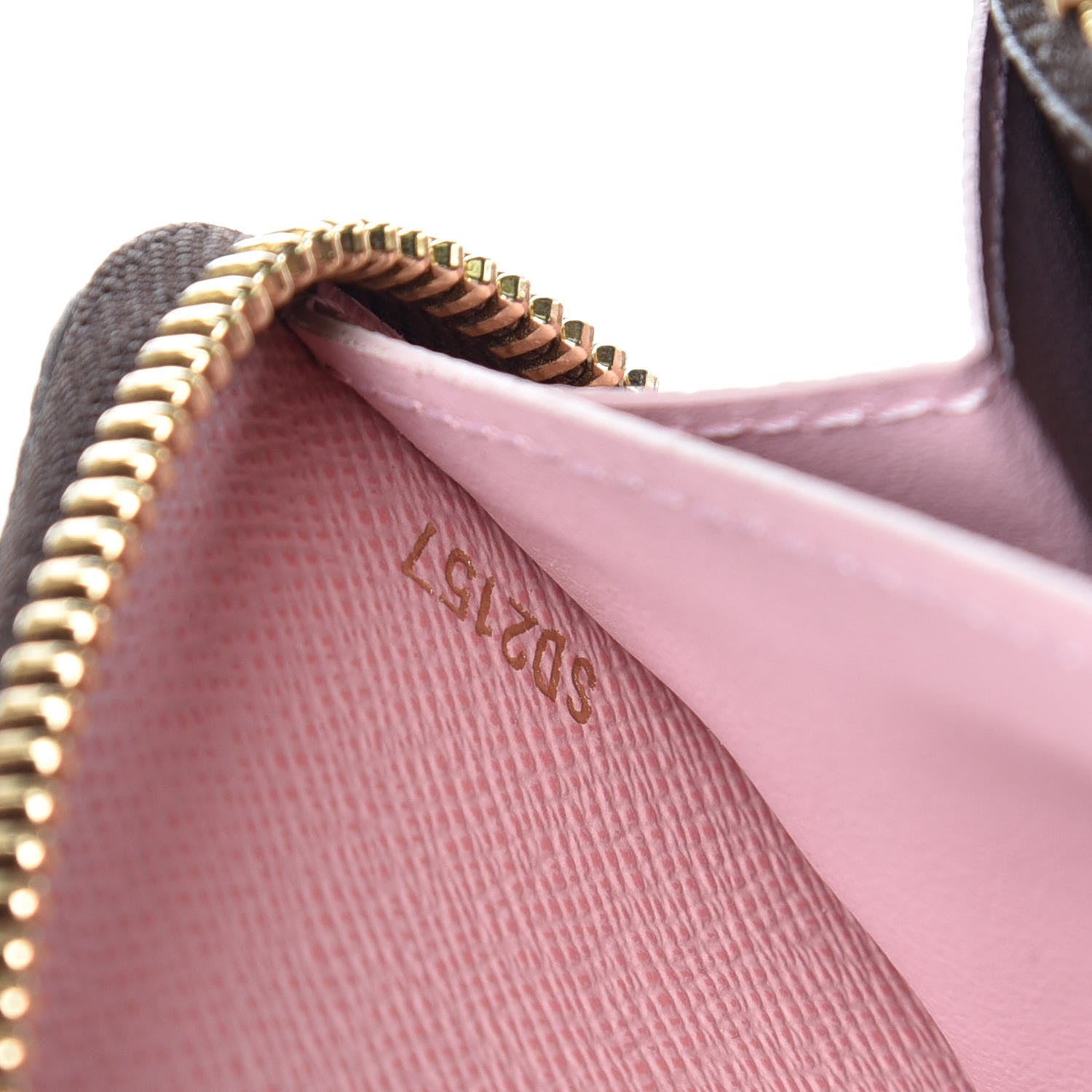 Louis Vuitton Monogram Clemence Wallet Rose Ballerine 7 of 8