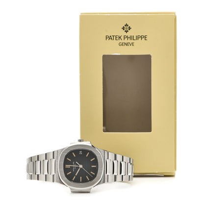 Patek Philippe Stainless Steel 37mm Nautilus Automatic Watch Blue 3800/1A 5 of 5