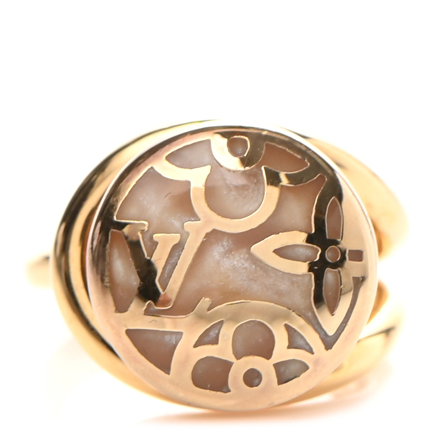 Monogram Celeste Ring 4.5 Gold