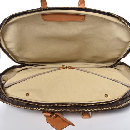 Louis Vuitton Monogram Alize 2 Compartment Luggage Travel Bag 5 of 12