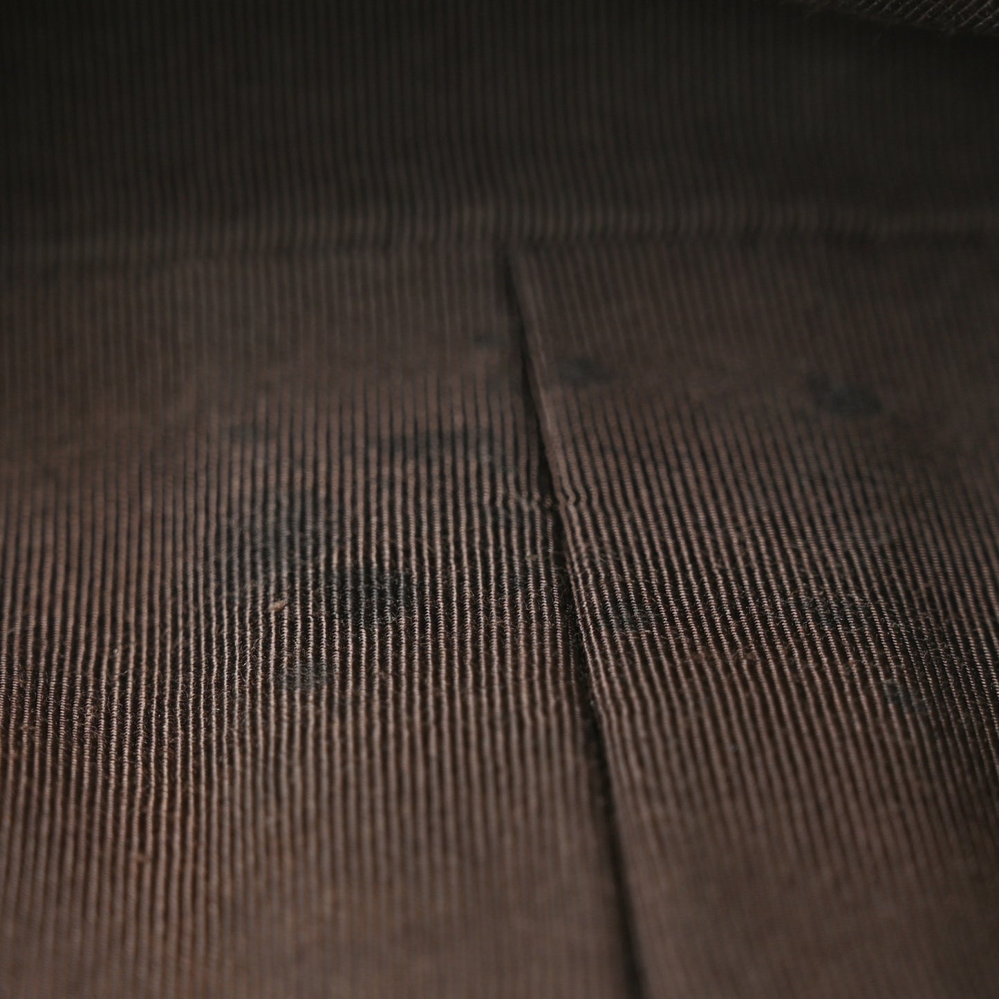Denim Chocolate Bar Quilted East West Flap