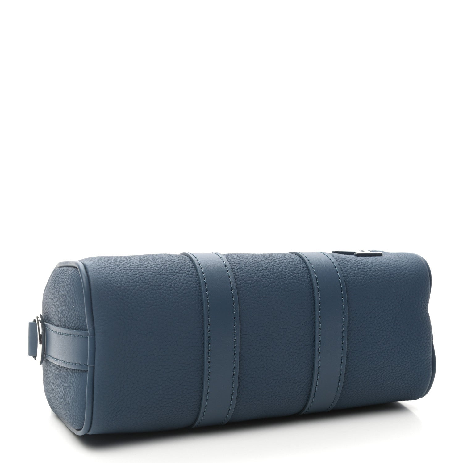 Louis Vuitton Calfskin Aerogram Keepall XS Blue 4 of 8